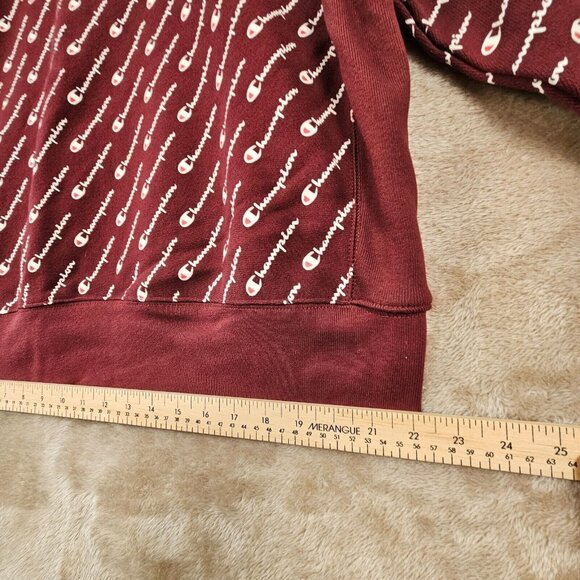 NWT Champion Sweatshirt All Over Print Men's Sz XL Reverse Weave $65 Long Sleeve - Picture 7 of 10